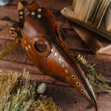 Load image into Gallery viewer, brown plague mask