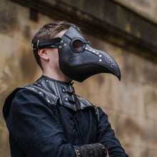 Load image into Gallery viewer, Leather Plague Mask - Brown Mask