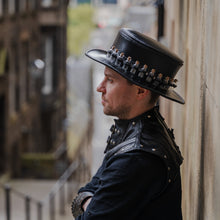 Load image into Gallery viewer, Plague Doctor - Leather Hat