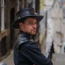 Load image into Gallery viewer, Plague Doctor - Leather Hat