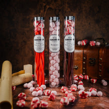 Load image into Gallery viewer, Three tubes of 17th century medicine themed sweets