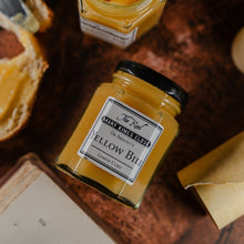 Load image into Gallery viewer, Top view of "Yellow Bile" (Lemon Curd) jar by The Real Mary King's Close