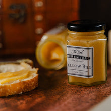 Load image into Gallery viewer, An open jar of "Yellow Bile" (Lemon Curd) at The Real Mary King's Close