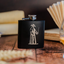 Load image into Gallery viewer, Plague Doctor Hip Flask (Black, Small)