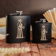 Load image into Gallery viewer, Plague Doctor Hip Flask (Black, Large)