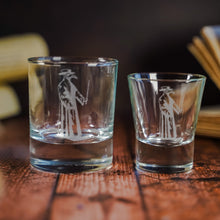 Load image into Gallery viewer, Plague Doctor Dram Glass
