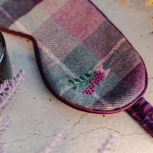 Load image into Gallery viewer, eye mask tweed velvet