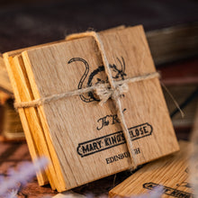 Load image into Gallery viewer, oak coasters set