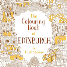 Load image into Gallery viewer, The Colouring Book of Edinburgh front cover stock image