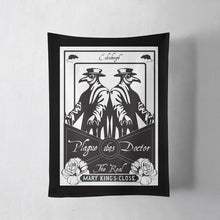 Load image into Gallery viewer, Plague Doctor Tea Towel