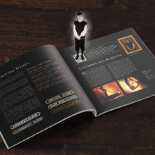 Load image into Gallery viewer, A former resident of The Real Mary King's Close comes to life from the page of an AR Guidebook