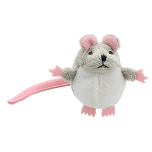 Grey mouse finger puppet sold at The Real Mary King's Close