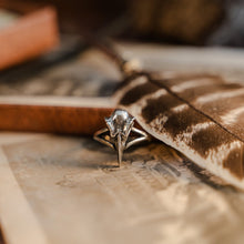 Load image into Gallery viewer, Raven Skull Ring
