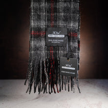 Load image into Gallery viewer, image of 100% pure wool The Real Mary King&#39;s Close tartan scarf 
