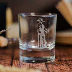 Plague Doctor Whisky Glass