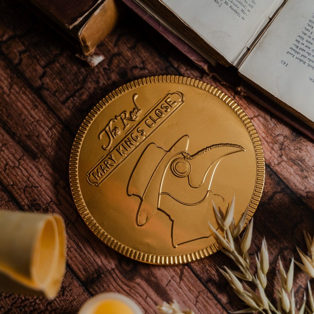Plague Doctor Giant Chocolate Coin