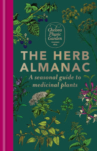The Herb Almanac front cover, a book sold in The Real Mary King's Close gift shop. Stock image.
