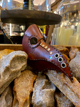 Load image into Gallery viewer, Leather Plague Mask Ornament
