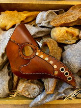Load image into Gallery viewer, Leather Plague Mask Ornament
