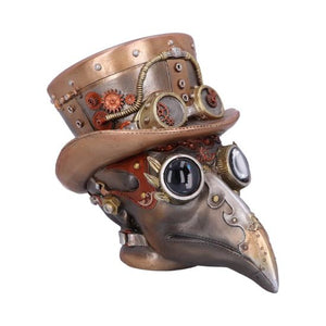 plague doctor mask sculpture