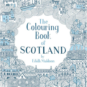 The Colouring Book of Scotland front cover, sold at The Real Mary King's Close