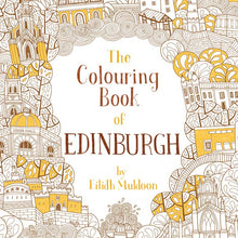 Load image into Gallery viewer, The Colouring Book of Edinburgh front cover stock image
