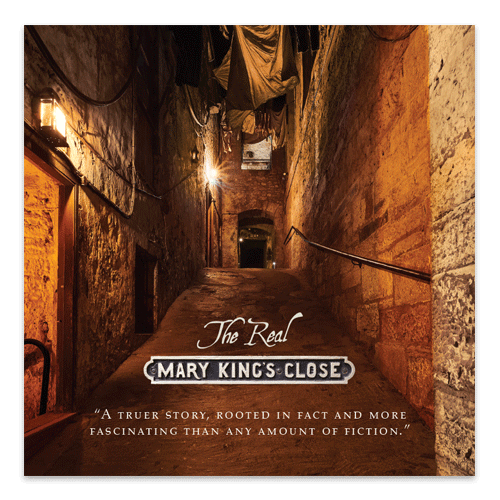 The Real Mary King's Close AR Souvenir Guidebook